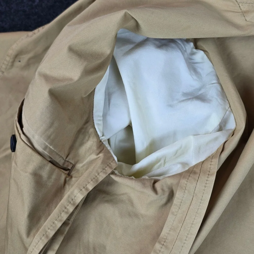 Spier Mackay Mens Khaki Unstructured Slim Normal Sportcoat Blazer Size 38S